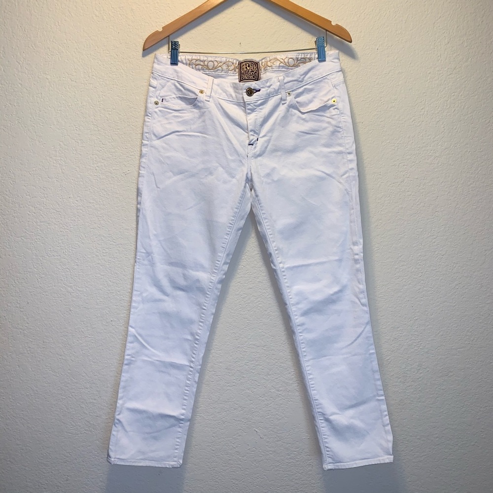 Rich & Skinny White Denim